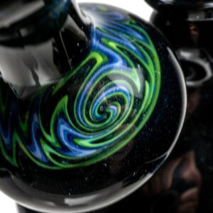 Shop Barto - Fixed Mini Rig - Purple & Green Wag in australian