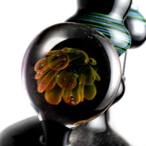 Shop Barto - Fixed Mini Rig w/ Implosion Mib - Purple & Green Swirl in australian