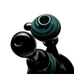 Shop Barto - Fixed Mini Rig w/ Implosion Mib - Purple & Green Swirl in australian