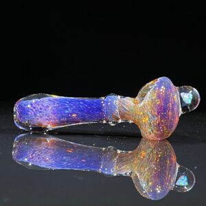 Shop Purple Frit Opal Pocket Pipe in australian