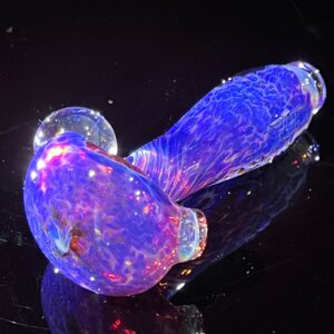 Shop Purple Plasma Pipe with Opal Coin in australian