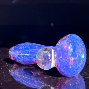 Shop Purple Plasma Pipe with Opal Coin in australian
