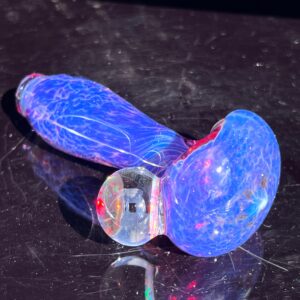 Shop Purple Plasma Pipe with Opal Coin in australian