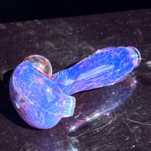 Shop Purple Plasma Pipe with Opal Coin in australian