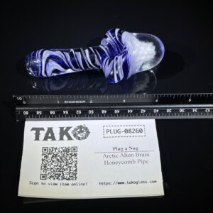 Shop Arctic Alien Brain Honeycomb Pipe in australian