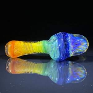Shop Rainbow Alien Brain Honeycomb Pipe in australian
