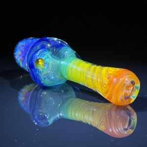 Shop Rainbow Alien Brain Honeycomb Pipe in australian