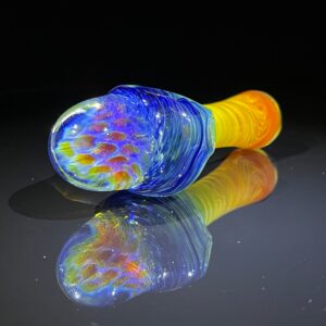 Shop Rainbow Alien Brain Honeycomb Pipe in australian
