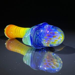 Shop Rainbow Alien Brain Honeycomb Pipe in australian