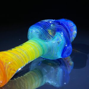 Shop Rainbow Alien Brain Honeycomb Pipe in australian