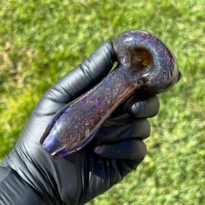 Shop Black Plasma Glass Pipe in australian