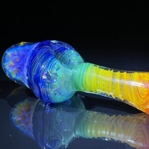 Shop Rainbow Alien Brain Honeycomb Pipe in australian