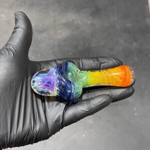 Shop Rainbow Alien Brain Honeycomb Pipe in australian