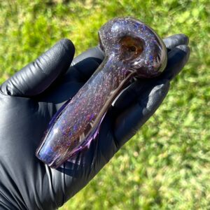 Shop Black Plasma Glass Pipe in australian