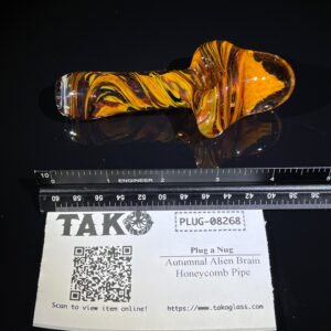 Shop Autumnal Alien Brain Honeycomb Pipe in australian