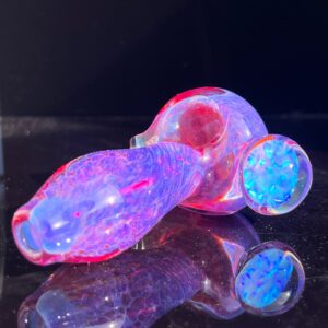 Shop Purple Plasma Pipe with Opal Coin in australian