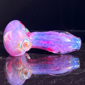 Shop Purple Plasma Pipe with Opal Coin in australian