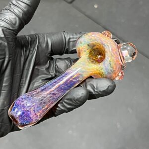 Shop Purple Frit Opal Pipe in australian