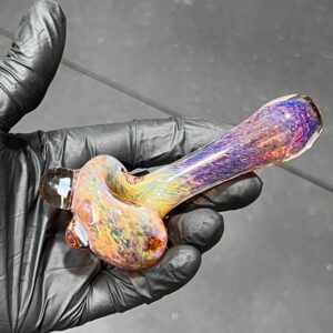 Shop Purple Frit Opal Pipe in australian