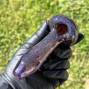 Shop Black Plasma Glass Pipe Large in australian