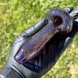 Shop Black Plasma Glass Pipe Large in australian
