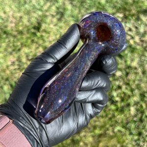 Shop Black Plasma Glass Pipe Large in australian