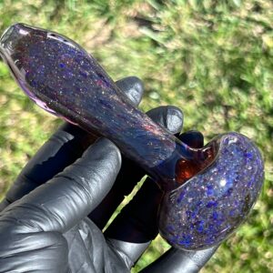 Shop Black Plasma Glass Pipe Large in australian