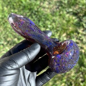 Shop Black Plasma Glass Pipe Large in australian