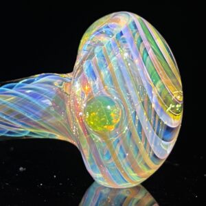 Shop Thick Fume Pipe Green Slyme Marble in australian