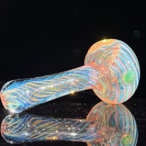 Shop Thick Fume Pipe Green Slyme Marble in australian