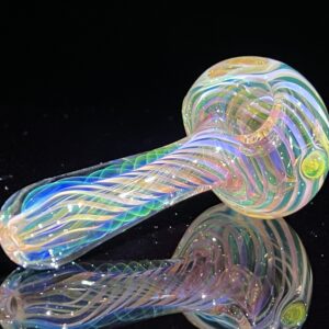 Shop Thick Fume Pipe Green Slyme Marble in australian