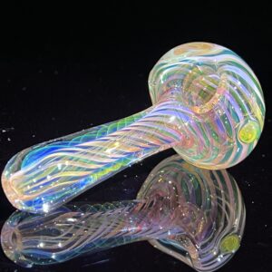 Shop Thick Fume Pipe Green Slyme Marble in australian