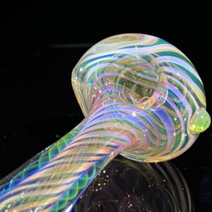 Shop Thick Fume Pipe Green Slyme Marble in australian