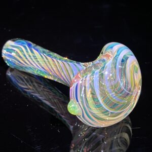 Shop Thick Fume Pipe Green Slyme Marble in australian