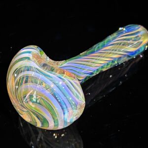 Shop Thick Fume Pipe Green Slyme Marble in australian