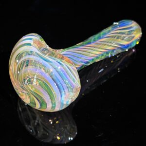 Shop Thick Fume Pipe Green Slyme Marble in australian