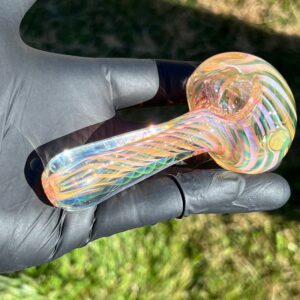 Shop Thick Fume Pipe Green Slyme Marble in australian