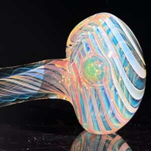 Shop Thick Fume Pipe Green Slyme Marble in australian