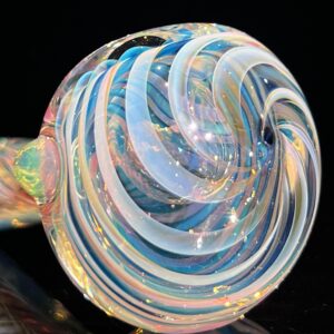 Shop Thick Fume Pipe Green Slyme Marble in australian