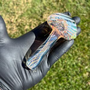 Shop Thick Fume Pipe Green Slyme Marble in australian