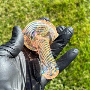 Shop Thick Fume Pipe Green Slyme Marble in australian