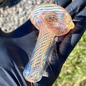Shop Thick Fume Pipe Green Slyme Marble in australian