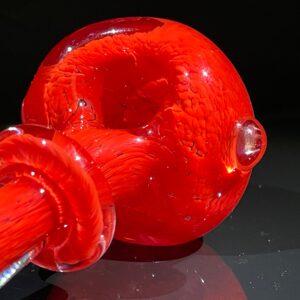 Shop Thick Red Frit Pipe in australian