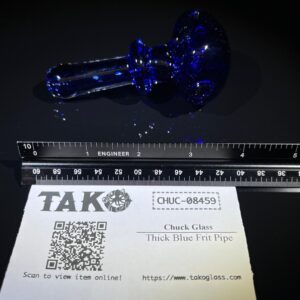 Shop Thick Blue Frit Pipe in australian