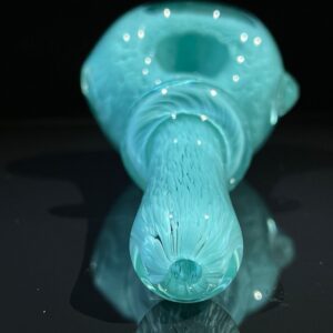 Shop Thick Turquoise Frit Pipe in australian