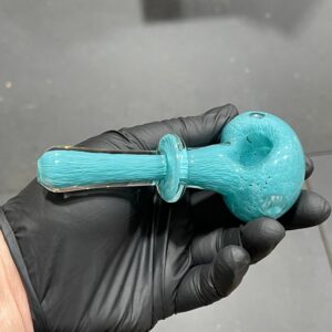 Shop Thick Turquoise Frit Pipe in australian