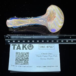 Shop Thick Fume Pipe Pink Slyme Marble in australian