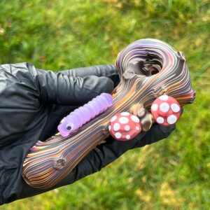 Shop Wood Grain Caterpillar Shroom Branch Pipe in australian