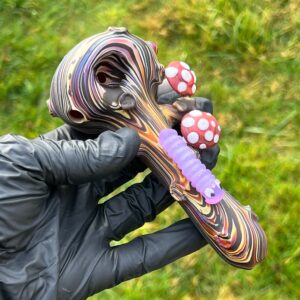 Shop Wood Grain Caterpillar Shroom Branch Pipe in australian