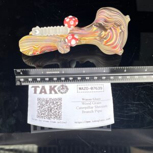 Shop Wood Grain Caterpillar Shroom Branch Pipe in australian